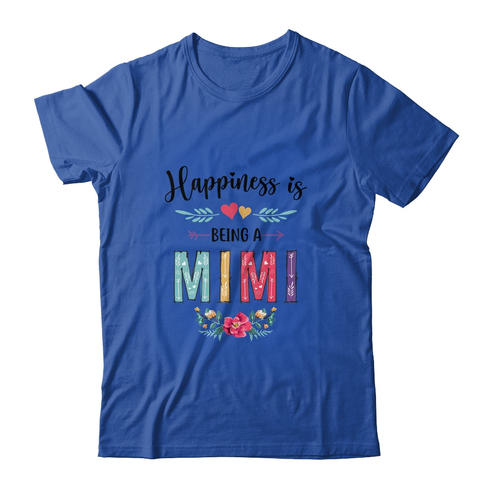 Happiness Is Being A Mimi For The First Time Mothers Day Shirt & Hoodie | siriusteestore