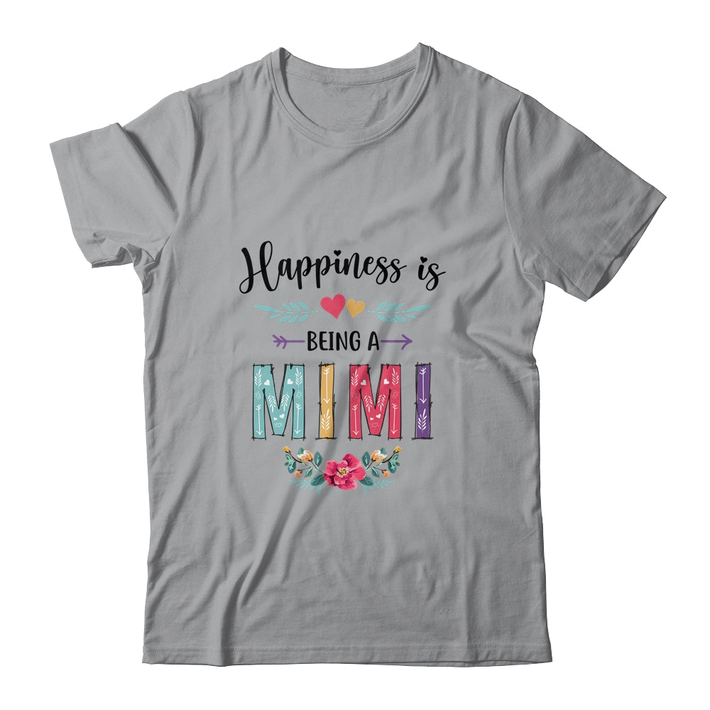Happiness Is Being A Mimi For The First Time Mothers Day Shirt & Hoodie | siriusteestore