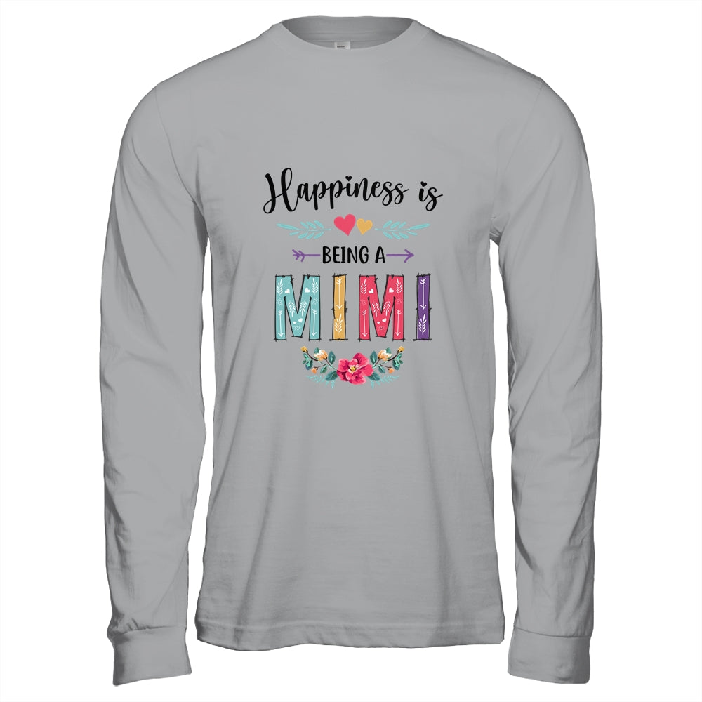 Happiness Is Being A Mimi For The First Time Mothers Day Shirt & Hoodie | siriusteestore