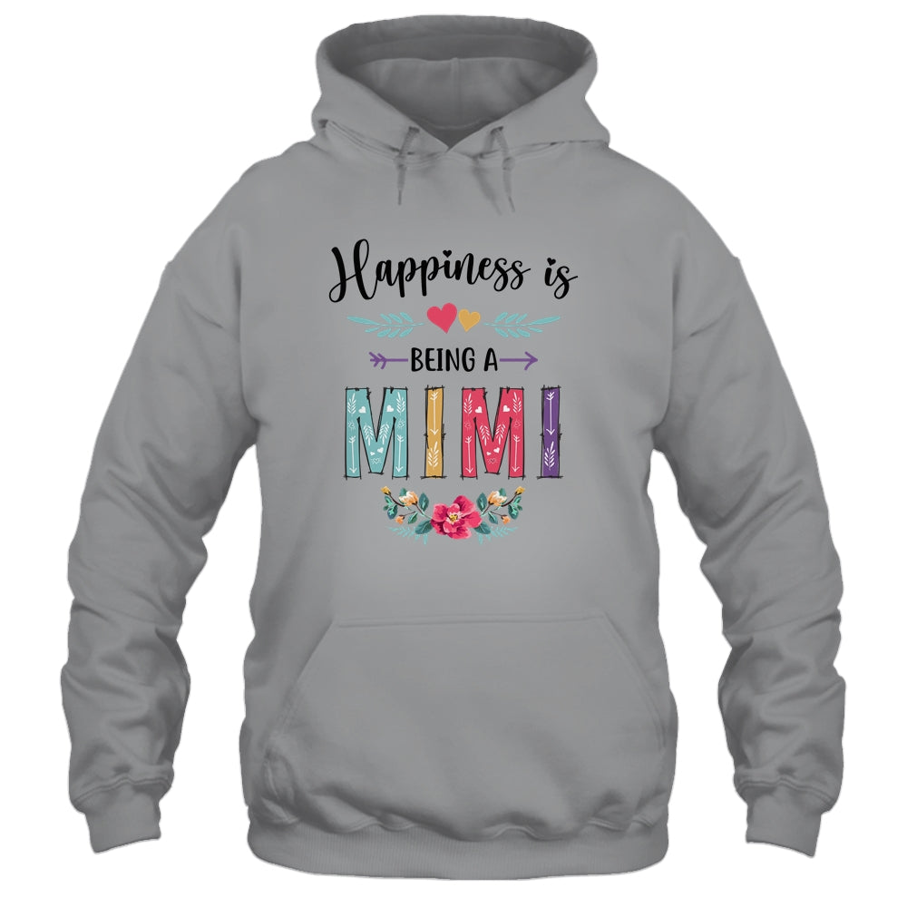 Happiness Is Being A Mimi For The First Time Mothers Day Shirt & Hoodie | siriusteestore