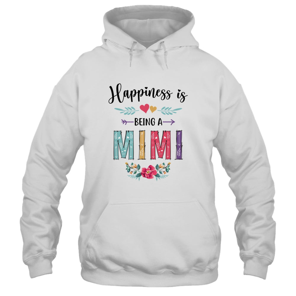 Happiness Is Being A Mimi For The First Time Mothers Day Shirt & Hoodie | siriusteestore