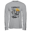 Happiness Is Being A Mom And Nana Sunflower Shirt & Hoodie | siriusteestore