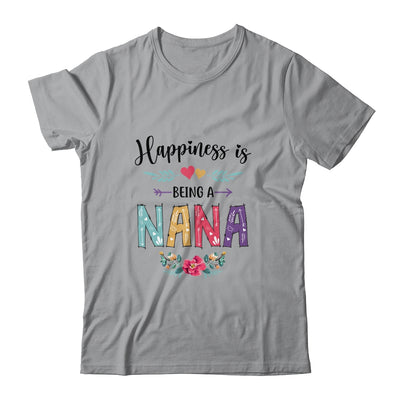 Happiness Is Being A Nana For The First Time Mothers Day Shirt & Hoodie | siriusteestore