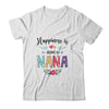 Happiness Is Being A Nana For The First Time Mothers Day Shirt & Hoodie | siriusteestore