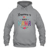 Happiness Is Being A Nana For The First Time Mothers Day Shirt & Hoodie | siriusteestore