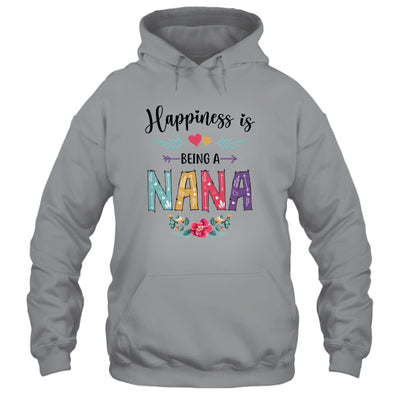 Happiness Is Being A Nana For The First Time Mothers Day Shirt & Hoodie | siriusteestore
