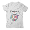 Happiness Is Being An Aunt For The First Time Mothers Day Shirt & Hoodie | siriusteestore