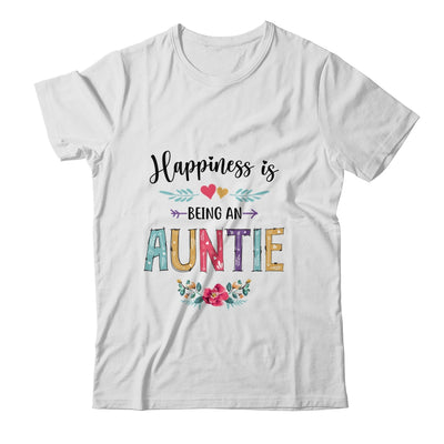 Happiness Is Being An Auntie For The First Time Mothers Day Shirt & Hoodie | siriusteestore