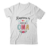 Happiness Is Being An Oma For The First Time Mothers Day Shirt & Hoodie | siriusteestore
