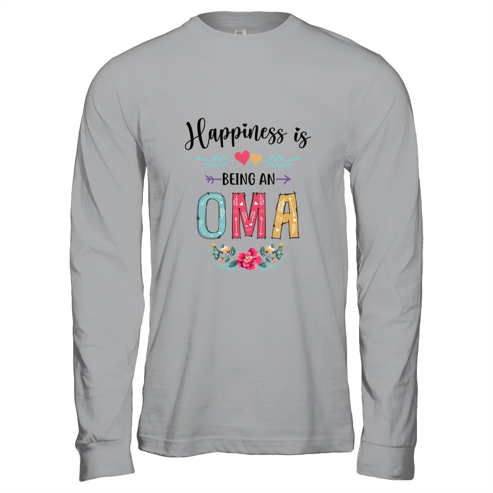 Happiness Is Being An Oma For The First Time Mothers Day Shirt & Hoodie | siriusteestore