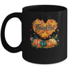 Happpy Thanksgiving Day Autumn Fall Maple Leaves Thankful Mug | siriusteestore