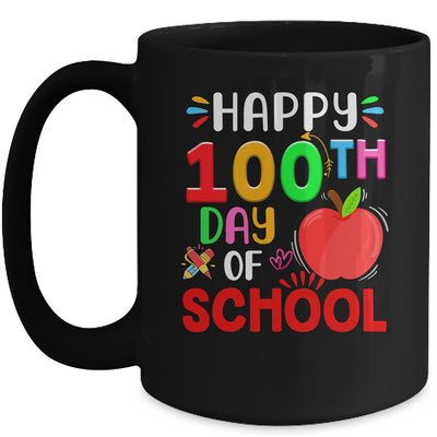 Happy 100th Day Of School Teacher Student 100 Days Mug | siriusteestore