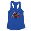 Happy 4th Of July American Flag Red White Horse And Blue Shirt & Tank Top | siriusteestore