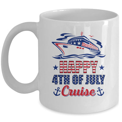 Happy 4th Of July Cruise Patriotic American Cruising Mug | siriusteestore