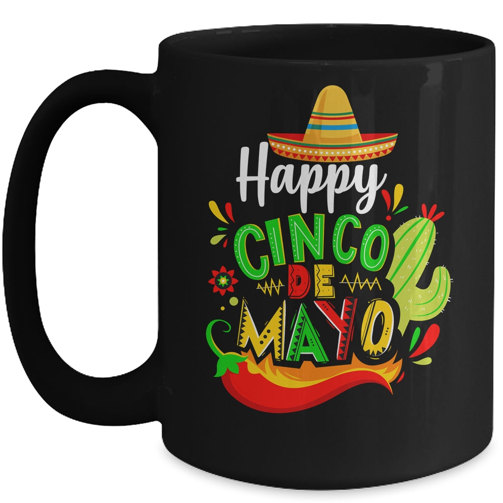 Happy Cinco De Mayo 5 De Mayo Mexico 5 De Mayo Party Mug | siriusteestore