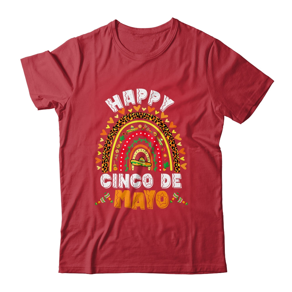 Happy Cinco De Mayo Rainbow Mexican Fiesta For Women Men Shirt & Hoodie | siriusteestore