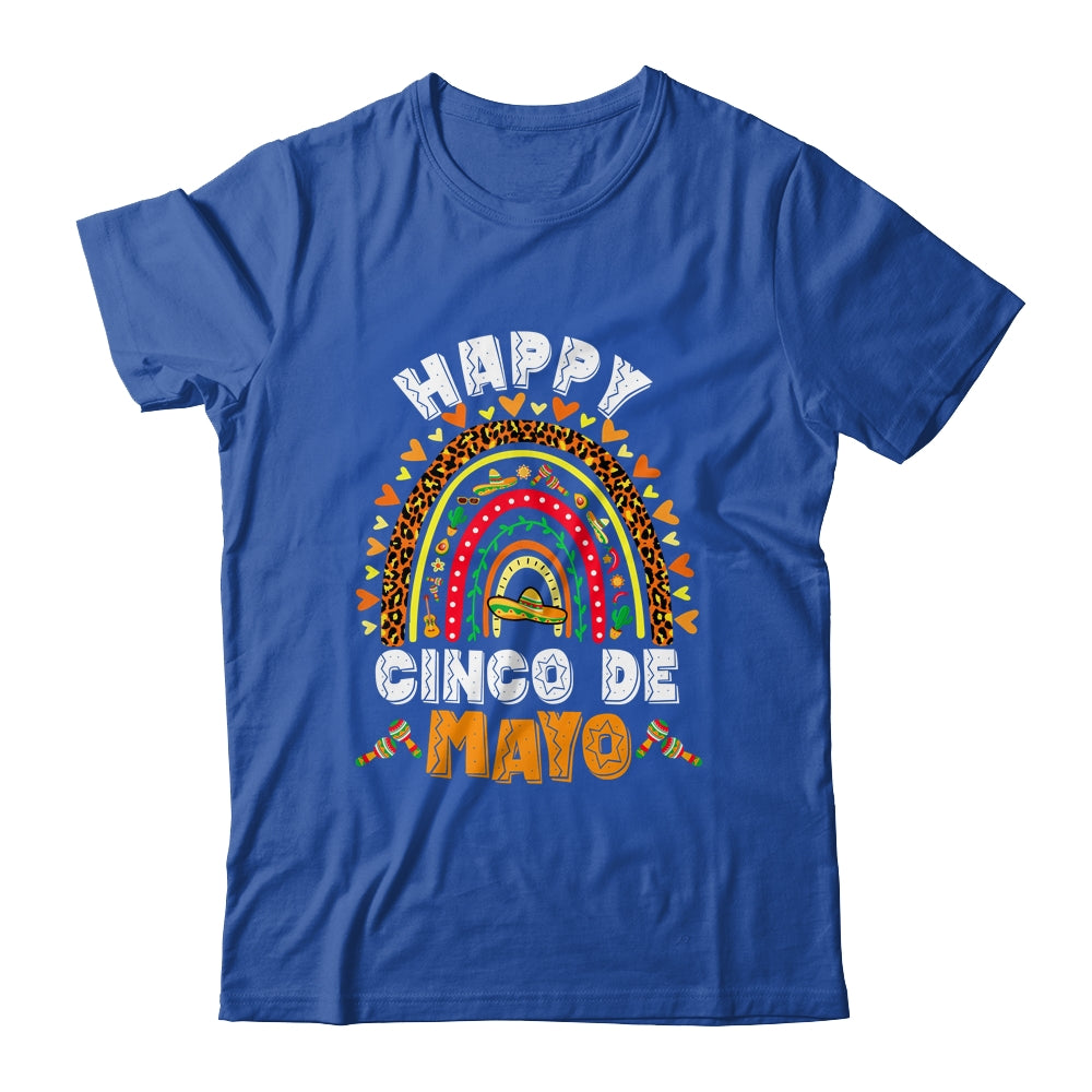 Happy Cinco De Mayo Rainbow Mexican Fiesta For Women Men Shirt & Hoodie | siriusteestore