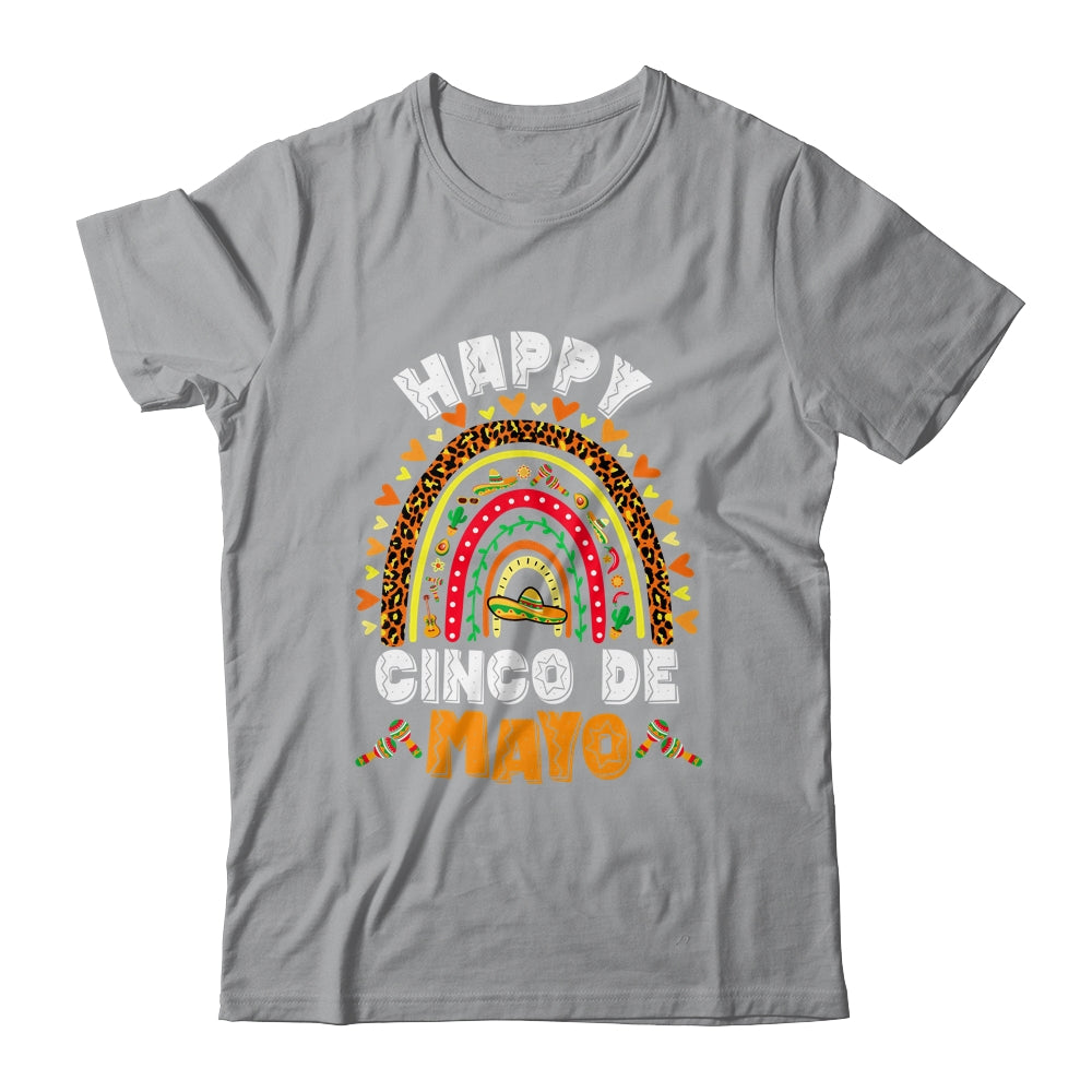 Happy Cinco De Mayo Rainbow Mexican Fiesta For Women Men Shirt & Hoodie | siriusteestore