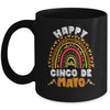 Happy Cinco De Mayo Rainbow Mexican Fiesta For Women Men Mug | siriusteestore