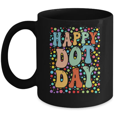 Happy Dot Day Colorful Retro International Dot Day Mug | siriusteestore