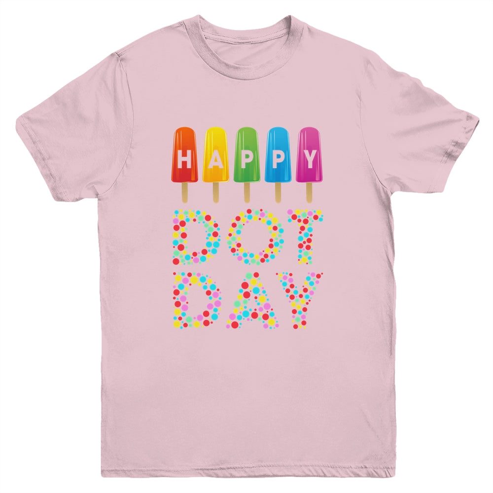 Happy Dot Day International Dot Day Boys Girls Cream Youth Shirt | siriusteestore