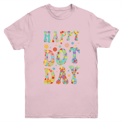 Happy Dot Day International Dot Day Colorful Dot Retro Color Youth Shirt | siriusteestore