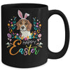 Happy Easter Bunny Beagle Lovers With Easter Eggs Mug | siriusteestore