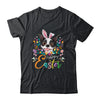 Happy Easter Bunny Boston Terrier Lovers With Easter Eggs Shirt & Tank Top | siriusteestore