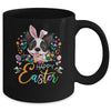 Happy Easter Bunny Boston Terrier Lovers With Easter Eggs Mug | siriusteestore