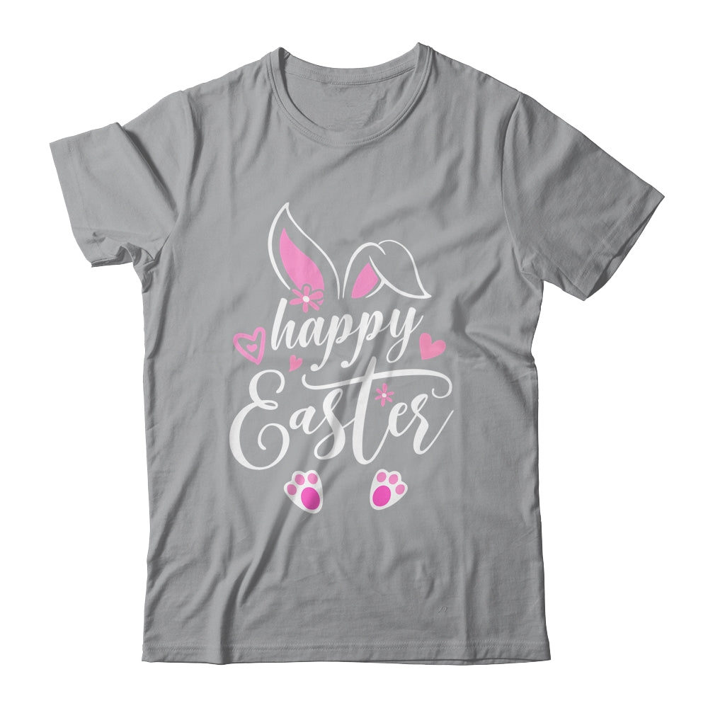 Happy Easter Bunny Rabbit Face Funny Easter Day Women Girls Shirt & Tank Top | siriusteestore