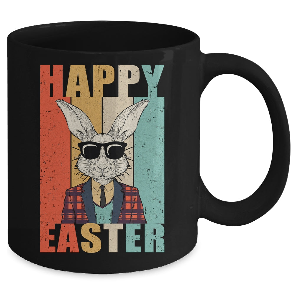 Happy Easter Bunny Vintage Retro Rabbit Kids Design Mug | siriusteestore