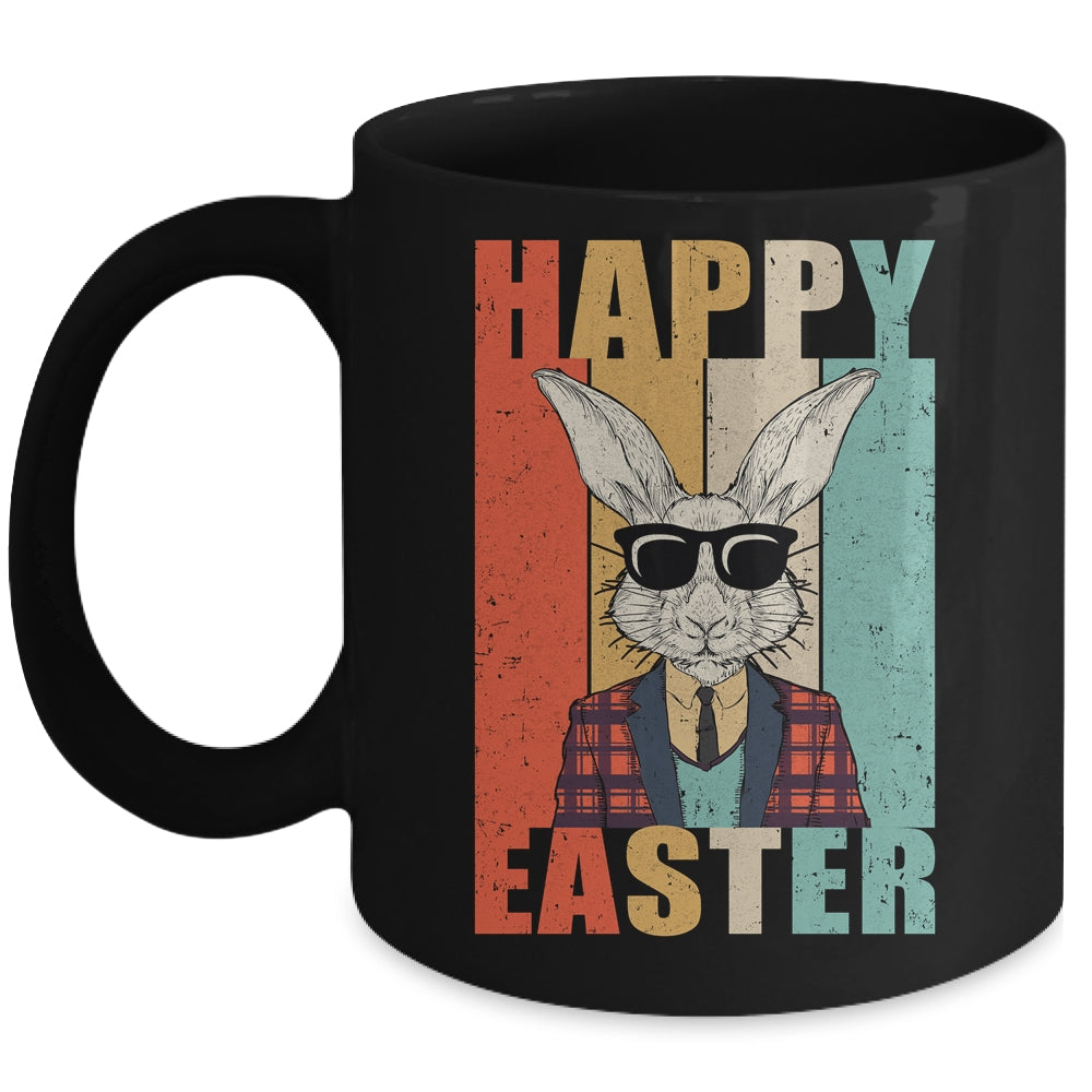 Happy Easter Bunny Vintage Retro Rabbit Kids Design Mug | siriusteestore