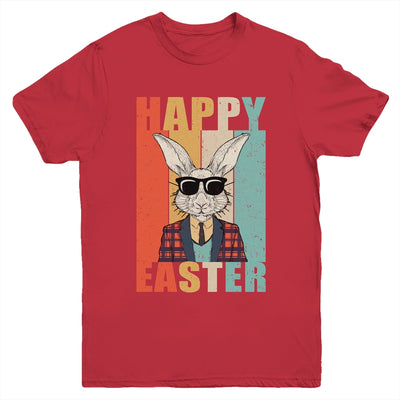 Happy Easter Bunny Vintage Retro Rabbit Kids Design Youth Shirt | siriusteestore