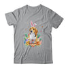 Happy Easter Cute Bunny Beagle Wearing Bunny Ears Shirt & Hoodie | siriusteestore