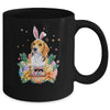 Happy Easter Cute Bunny Beagle Wearing Bunny Ears Mug | siriusteestore