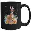 Happy Easter Cute Bunny Boxer Wearing Bunny Ears Mug | siriusteestore