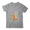 Happy Easter Cute Bunny Corgi Wearing Bunny Ears Shirt & Hoodie | siriusteestore