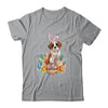 Happy Easter Cute Bunny Saint Bernard Wearing Bunny Ears Shirt & Hoodie | siriusteestore