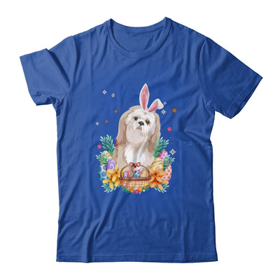 Happy Easter Cute Bunny Shih Tzu Wearing Bunny Ears Shirt & Hoodie | siriusteestore