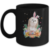 Happy Easter Cute Bunny Shih Tzu Wearing Bunny Ears Mug | siriusteestore
