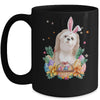 Happy Easter Cute Bunny Shih Tzu Wearing Bunny Ears Mug | siriusteestore