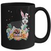 Happy Easter Cute Bunny Siberian Husky Wearing Bunny Ears Mug | siriusteestore