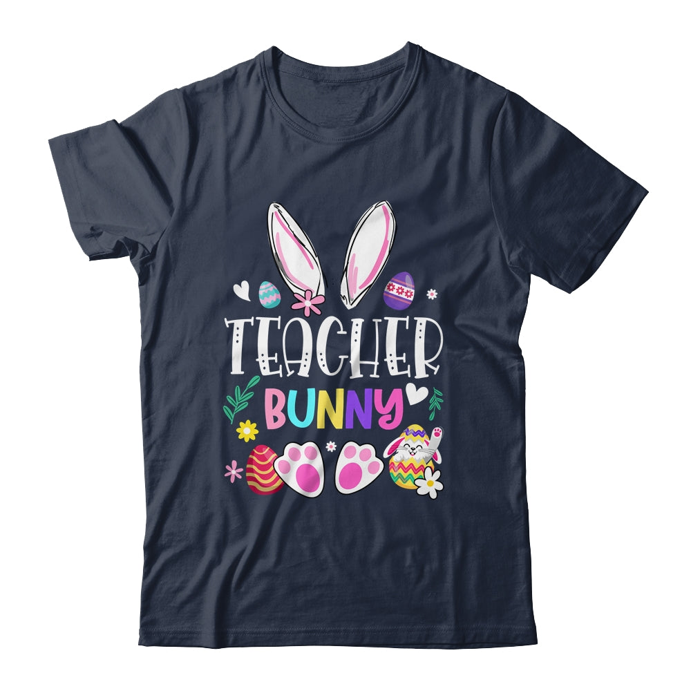 Happy Easter Day Women Teacher Bunny Shirt & Hoodie | siriusteestore
