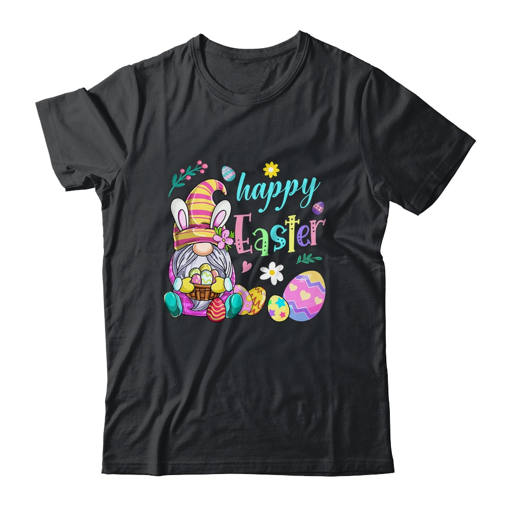 Happy Easter Egg Basket Bunny Ears Gnome Shirt & Hoodie | siriusteestore