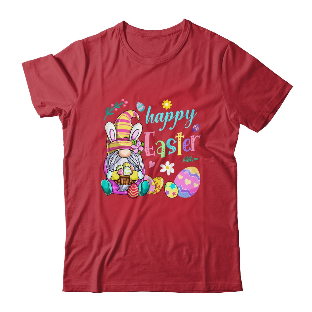 Happy Easter Egg Basket Bunny Ears Gnome Shirt & Hoodie | siriusteestore