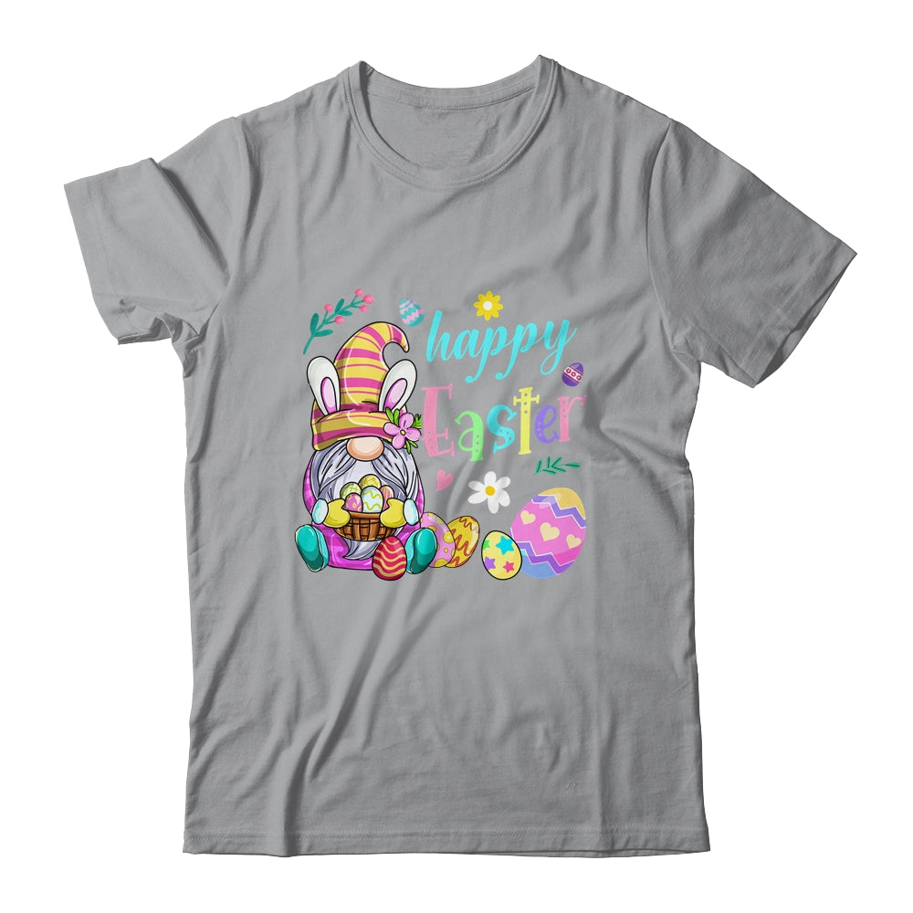 Happy Easter Egg Basket Bunny Ears Gnome Shirt & Hoodie | siriusteestore