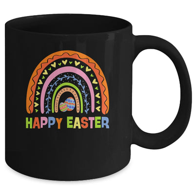 Happy Easter Rainbow Bunny Egg Easter Day Cute Mug | siriusteestore