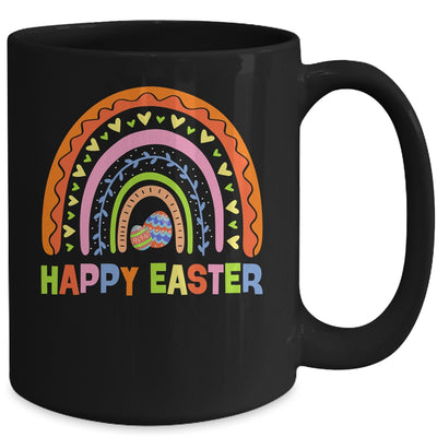 Happy Easter Rainbow Bunny Egg Easter Day Cute Mug | siriusteestore