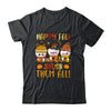 Happy Fall Brush Them All Dental Dentist Squad Thanksgiving Shirt & Hoodie | siriusteestore