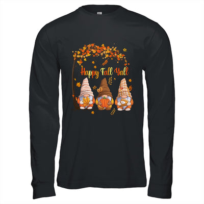 Happy Fall Yall Gnome Autumn Gnomes Pumpkin Spice Season Shirt & Hoodie | siriusteestore
